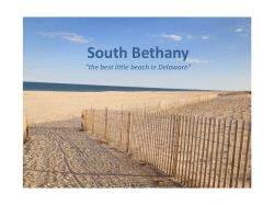 the best little beach in Delaware