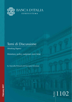 Monetary policy surprises over time