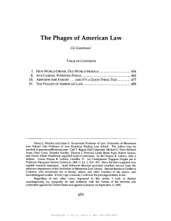 The Phages of American Law