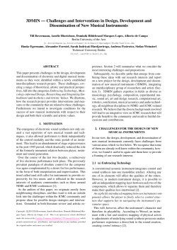 3DMIN &mdash; Challenges and Interventions in Design, Development