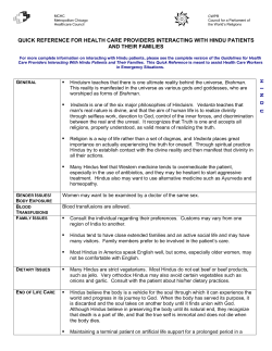 Quick Reference - Marianjoy Medical Library