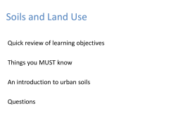 Soils and Land Use - Nova Scotia Forestry Association