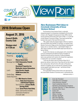 Save the Date! - Council Bluffs Chamber of Commerce