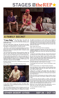 A Family Secret - Capital Repertory Theatre