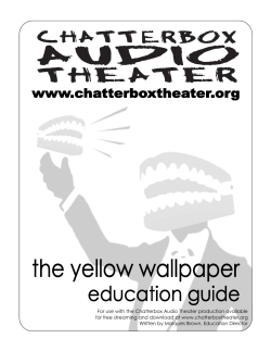 our free PDF education guide for this show