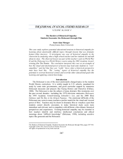 The Journal of Social Studies Research