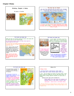 Chapter 4 Notes 1 - Marlington Local Schools