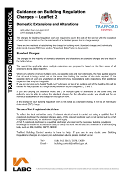 Domestic Extensions and Alterations