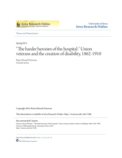 "The harder heroism of the hospital:" Union