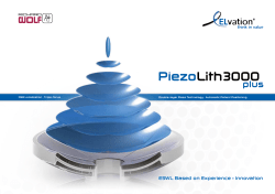 ESWL Based on Experience + Innovation