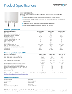 Product Specifications