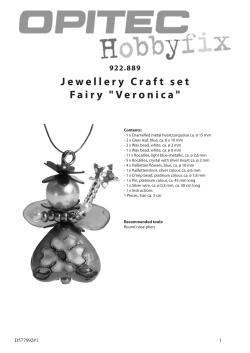 Jewellery Craft set Fairy "Veronica"