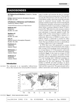 radiosondes - Radiosonde Museum of North America