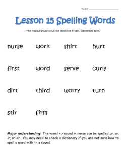 nurse work shirt hurt first word serve curly dirt