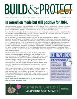 the 2014 April Investment Update