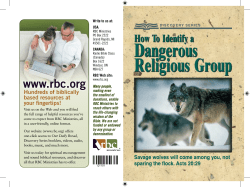 How to Identify a Dangerous Religious Group