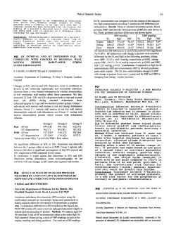 QT Interval and QT Dispersion Fail to Correlate with Changes in