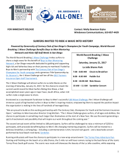 Press Release Article