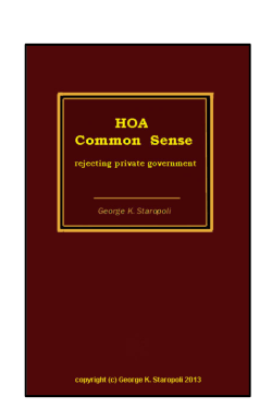 HOA Common Sense - Citizens for Constitutional Local Government
