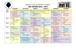 art matrix 2016 &ndash; 2017