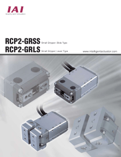 PDF - Intelligent Actuator