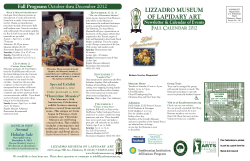 Anniversary - Lizzadro Museum of Lapidary Art
