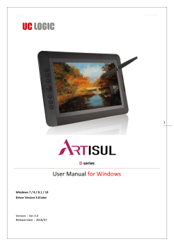 User Manual for Windows