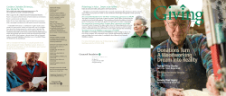 Giving - Greencroft Communities