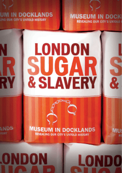 London, Sugar and Slavery - Collections
