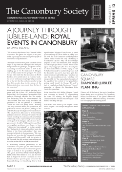 2012 - Canonbury Society