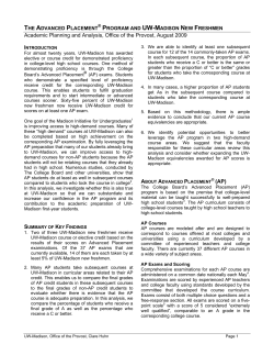 AP - Academic Planning and Institutional Research