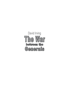 The War - David Irving`s Website