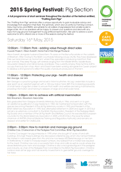 programme - Hybu Cig Cymru