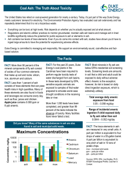 Duke Energy: The Truth About Toxcity