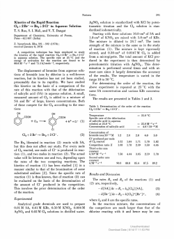 Kinetics of the Rapid Reaction Cl2 + 2 Br- Br2 + 2 Cl" in