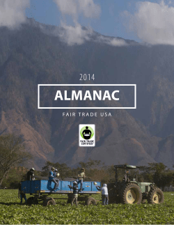 2014 Fair Trade USA Almanac