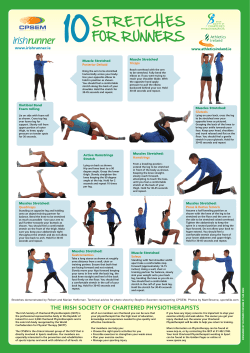 Top 10 Stretches for Runners