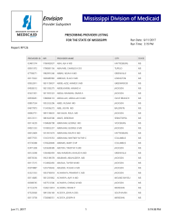 Run Time - Mississippi Envision
