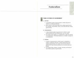 Federalism