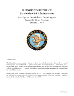 ILLINOIS STATE POLICE Statewide 9-1