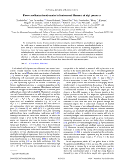Picosecond ionization dynamics in femtosecond filaments at high