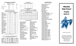 School Profile - Nicolet High School