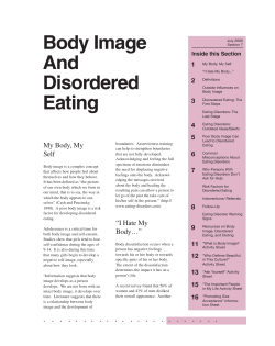 Body Image And Disordered Eating