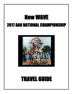 New WAVE TRAVEL GUIDE