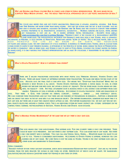 Question and answers with Sri Swamiji.