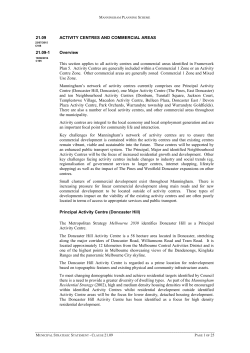 Activity Centres and Commercial Areas (PDF 2.3 MB)