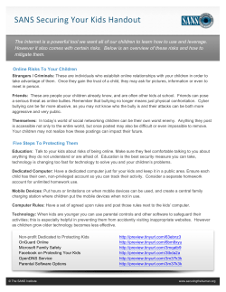SANS$Securing$Your$Kids$Handout