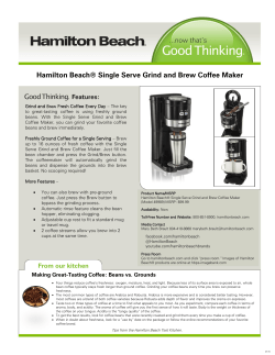 Hamilton Beach&reg; Single Serve Grind and Brew Coffee Maker (49989)