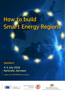 How to build Smart Energy Regions