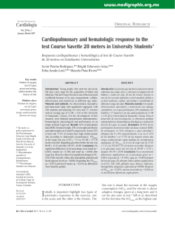 Cardiopulmonary and hematologic response to the
